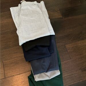 Six pair of dress pants- name brand